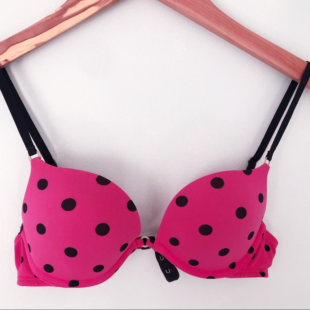 Hollister Pink Push-up Bra